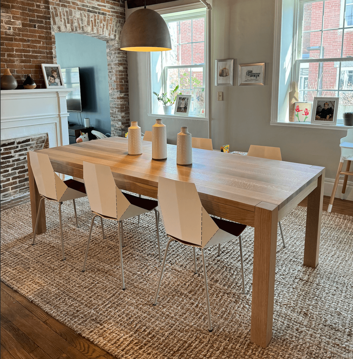 Parsons-style Dining Table